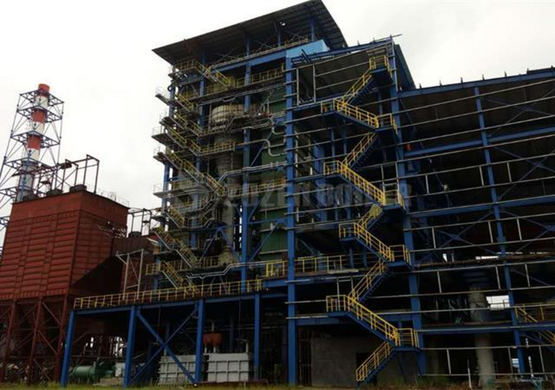 5-75t/H High Efficiency Circulating Fluidized Bed CFB Steam Boiler