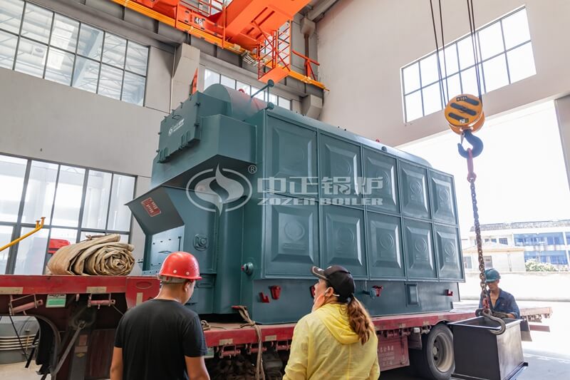 4 ton Wood fired Pellet Burning Steam Boiler For Sale Bulgaria