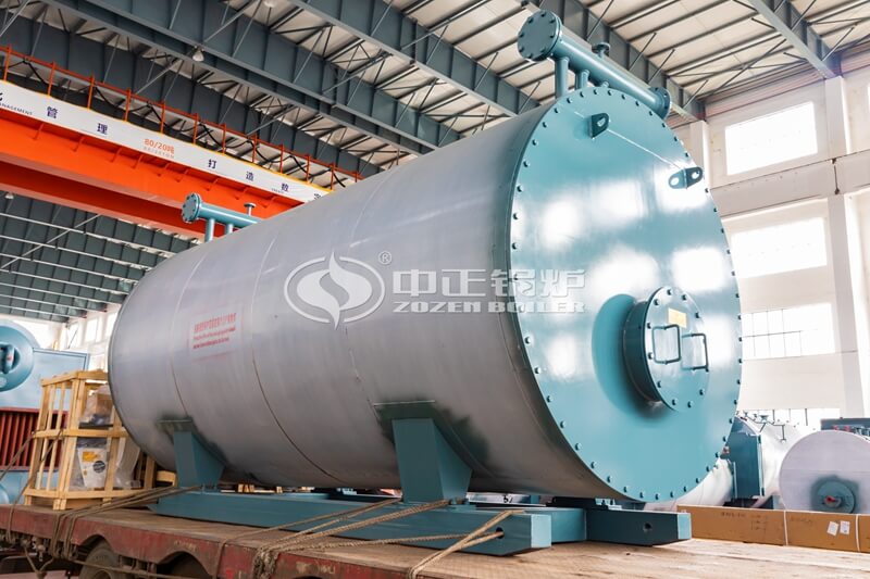 Coal fuel steam boiler for paper dry cleaning machine