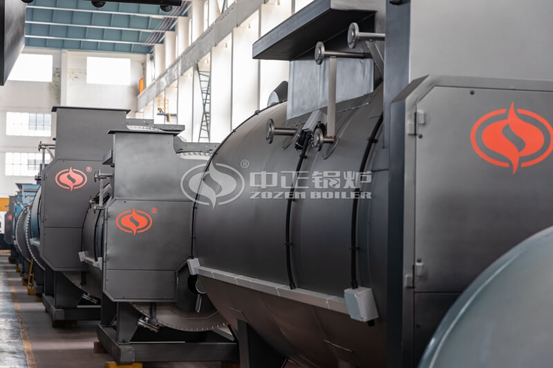 Automatic 1- 20 ton industrial oil gas fired steam boiler