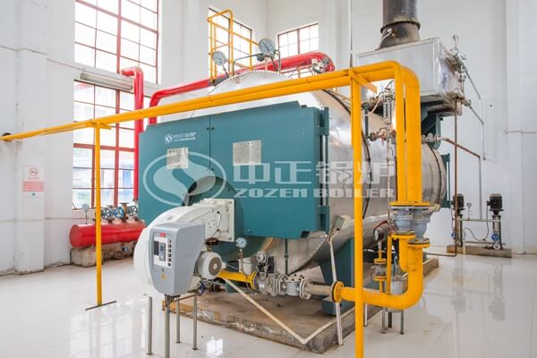 6 tons Gas Fired Steam Boiler for Rubber Processing Industry